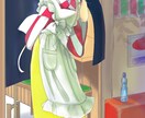 女の子のイラスト受付ます かわいい　和風　かっこいい系用途に合わせます イメージ1