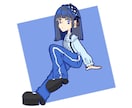夢絵、版権も◎ポップな絵柄のイラスト描きます ポーズや服装の指定も可能です☆ イメージ3
