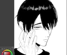 可愛い系からカッコイイ系までアイコン描きます ミニキャラから、胸元から顔までのキャラのアイコンを描きます。 イメージ3