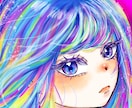 透明感のある女の子のSNSアイコン描きます 透明感のある儚い女の子アイコンをあなただけの世界観で描きます イメージ5