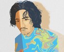 記念日や誕生日など、大切な日に贈る似顔絵を描きます ポップで躍動感のあるイラストがお好きな方へ イメージ2
