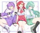 好きな絵柄であなたのオリジナルキャラを描きます あなたの思い浮かべたイラストを再現します！ イメージ3