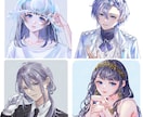 アイコン、TRPG立ち絵、サムネ等作成します 男女どちらでもお描きします。お気軽にお問い合わせ下さい イメージ4