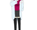 CoC・TRPGの全身立ち絵を制作ます 女性キャラの全身立ち絵を制作します。 イメージ1