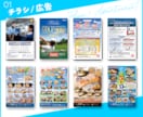 実績25年以上のプロが高品質なチラシを作成します オールジャンルOK!効果的なチラシ・広告を作成します！ イメージ2