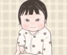 赤ちゃんから小さいお子様の似顔絵を描きます モニター価格！追加料金不要　写真を可愛くイラストに♪ イメージ5