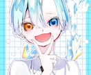 キラキラ可愛い子お描きします 様々な用途にお使いいただけるイラストお描きします！ イメージ1
