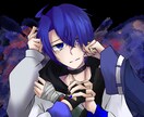 最短即日！アイコンや配信用サムネイル等を描きます 活動者のアイコン、サムネイル、歌ってみた用動画絵など！ イメージ4