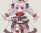 デフォルメイラストお描きします こだわりの衣装•装飾おまかせください* イメージ5