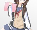 あなたの考えたキャラクターイラスト描きます 全身でもバストアップでもタテでも横でも斜めでも イメージ3
