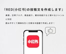 小紅書(REDBOOK)の投稿文章を作成します インフルエンサーアカウント運用経験あり！自然な文章を作ります イメージ1