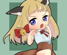 かわいいアイコンイラスト作成します 【５枚限定】でお安くかわいいイラストをお描きします イメージ1