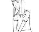 リアル系、漫画、美人少女ドローイング線画描きます 美を感じる洗練された線描描けます イメージ6