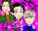 味のある似顔絵で皆様を笑顔にします 笑顔になる似顔絵をご提供いたします！ イメージ1