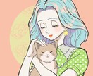 可愛いイラスト制作します レトロな絵柄でアニメーションからアイコン、グッズ用まで イメージ7