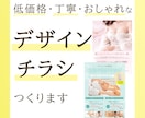 お手頃価格でおしゃれなチラシを作成します 安心価格！初心者OK！丁寧にサポートさせていただきます イメージ1