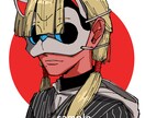 目を惹くダークポップなアイコンに仕上げます あなたの創作キャラや、希望の創作キャラを描きます イメージ6