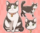 商用OK！ポップでかわいい動物のイラスト描きます アイコン・グッズなどに！デフォルメやリアルもご相談ください。 イメージ2