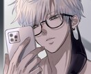 SNSアイコン等、用途に合ったイラスト制作承ります 個人利用や観賞用などに★愛情込めて描かせていただきます！ イメージ4