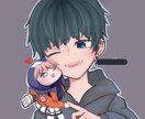 SNSのアイコンにピッタリのイラストをご提供します 似顔絵からお好きなキャラクターをご希望通りに描きます。 イメージ7