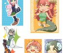 キャラクターイラスト描きます 用途に合わせて丁寧に対応します イメージ2