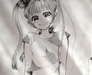 美少女、人物を主に得意としています 瞳の力とアナログの迫力、この世に1枚しかない作品を。 イメージ5