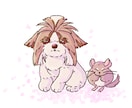 カラフルポップで可愛い！動物の似顔絵を描きます 犬・猫・うさぎ・チンチラ等のイラストを１枚の記念に！！ イメージ3
