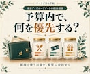ディズニー園内予算の優先順位を整理します 食事・有料体験・買い物の配分を２案で比較 イメージ1