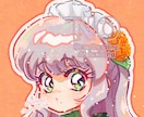 レトロアニメ風の肩上イラスト制作します アイコンなどにどうぞ！ラフ提出、修正なしのプランです。 イメージ2