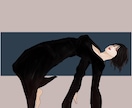 スタイルは要望に応えます あなた用のイラストを描きます。全身イラストでも可 イメージ1