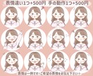 好感度up！ふんわり可愛い愛されアイコン描きます SNS、ブログ、挿絵に＊癒しと親しみ感をプラス！ イメージ3