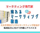 マーケティングによる売れる戦略をアドバイスします モノ売り・コト売りのプロによる見直しから施策考案まで イメージ1
