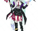 可愛らしい絵柄で描きます TRPGで使用されるキャラクター制作を行います！ イメージ2