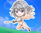 可愛いSNS・VTuberアイコン作成します 自分の分身のような親しみのあるキャラをアイコンに！ イメージ5