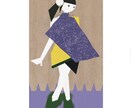 グラフィックデザイン、イラストを描きます グラフィカルな人物や動物のイラストが得意です！ イメージ7