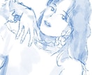 シンプルで温かみのあるイラストを提供できます 鉛筆で書いたようなラフな絵シンプルなラインの絵が得意です。 イメージ1