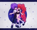 SD～６等身まで！ポップかわいいイラスト制作します アイコン・ヘッダー・ミニキャラなど様々！デフォルメイラスト イメージ6