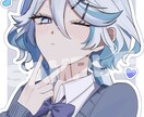 先着3名限定価格★キャラクターイラスト描きます SNSアイコン、歌みたサムネ、立ち絵等 イメージ1