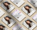 美容・サロン系チラシ作成します 女性向けデザイン×情報整理｜世界観も伝わりやすさも大切に イメージ6