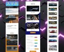 低価格！Wordpressでホームページ制作します テンプレートを使用するため低価格、迅速にホームページが作成 イメージ4