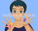 SNS用アイコンorヘッダー描きます Twitter等にご利用いただけるアイコンやヘッダーの作成 イメージ2