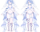 Vtuberモデルのイラスト制作します 可愛くてキラキラした女の子や男の子が得意です！ イメージ3