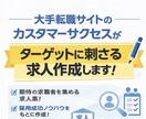 求人やスカウトメールのテンプレート作成します 大手スカウト型転職支援サイトのカスタマーサクセス イメージ1