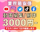 動画制作のプロがあなたの動画を編集します 【デジタルハリウッド卒】TikTokやYouTubeもOK！ イメージ1