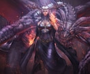 クリーチャー、モンスターイラストを制作します リアルタッチのフルカラークリーチャー、モンスターイラスト イメージ4