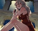 女の子二次イラスト、オリジナルイラストを描きます 二次イラスト、オリジナルイラスト（女の子絵）描きます！！！！ イメージ7