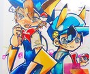アナログアイコン イラスト引き受けます あなただけのオリジナルをどうぞ ! イメージ1