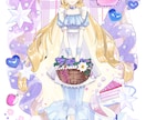心に残る1枚絵制作します 鮮やかな色彩で描きます！お気軽にお声かけください イメージ2