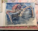 空想アクアリウムの幻想的な絵画を作ります ご希望やモチーフに沿って唯一無二のアクアリウムを描きます。 イメージ2