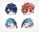 SNS用アイコン、イラストを描きます アイコン、ヘッダー、ミニキャラ、動画用イラストが欲しい方へ イメージ3